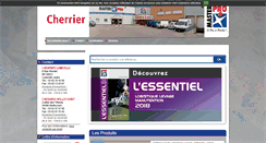 Desktop Screenshot of cherrier.fr